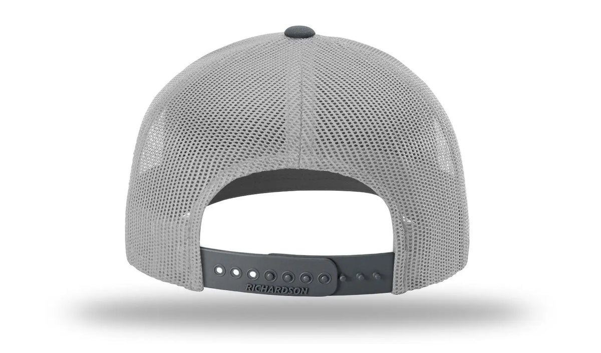 Richardson 112 Trucker Cap - Light Gray Gunmetal - Md-lg