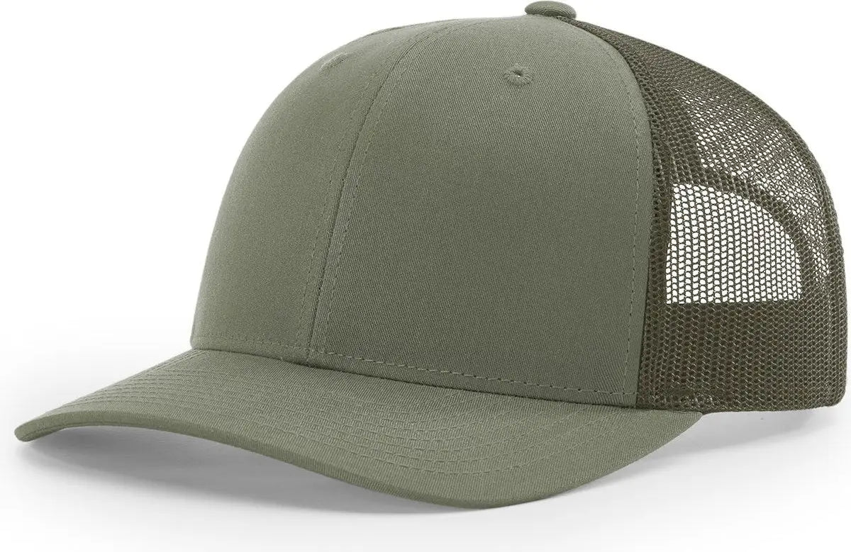 Richardson 112 Trucker Cap - Loden - Dark Gray / Md-lg