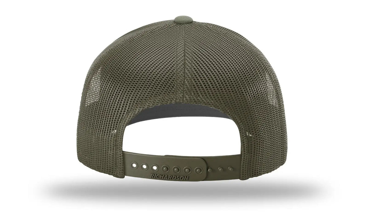 Richardson 112 Trucker Cap - Loden - Dark Gray / Md-lg
