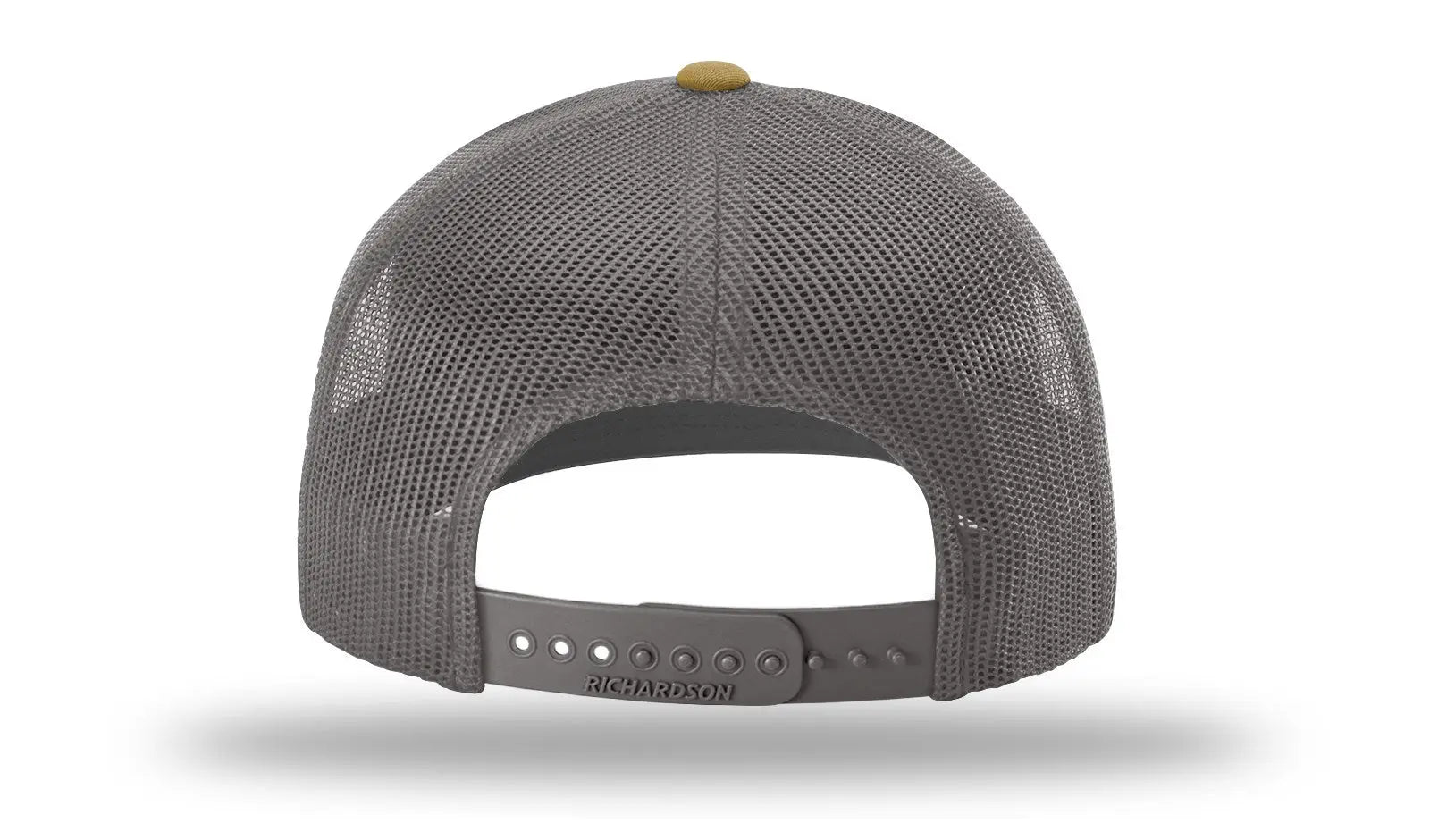 Richardson 112 Trucker Cap - Mink Beige Charcoal Amber Gold