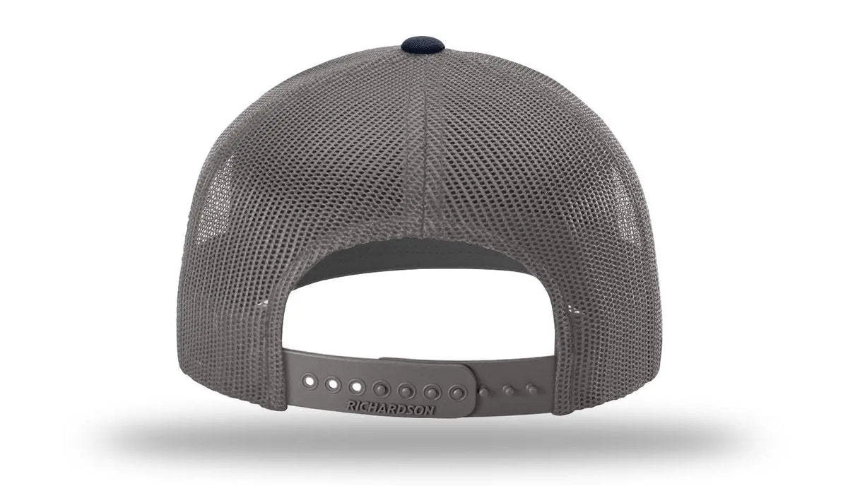 Richardson 112 Trucker Cap - Navy Charcoal