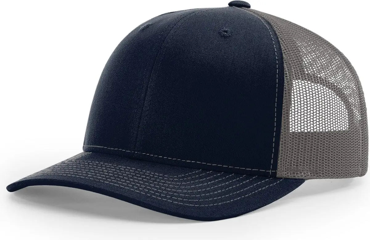 Richardson 112 Trucker Cap - Navy Charcoal