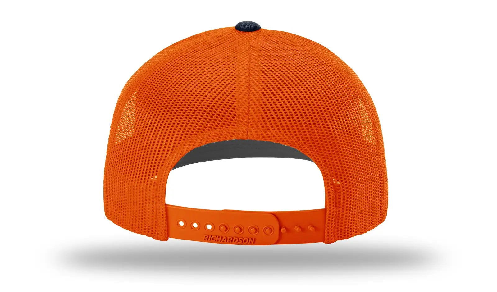 Richardson 112 Trucker Cap - Navy Orange