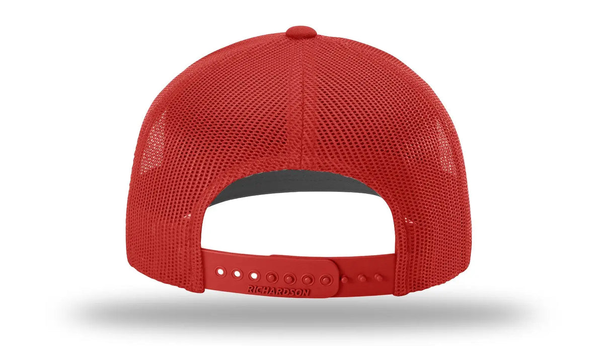 Richardson 112 Trucker Cap - Red