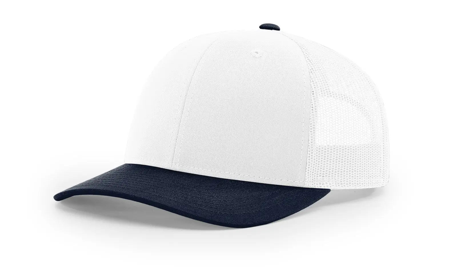 Richardson 112 Trucker Cap - White Navy