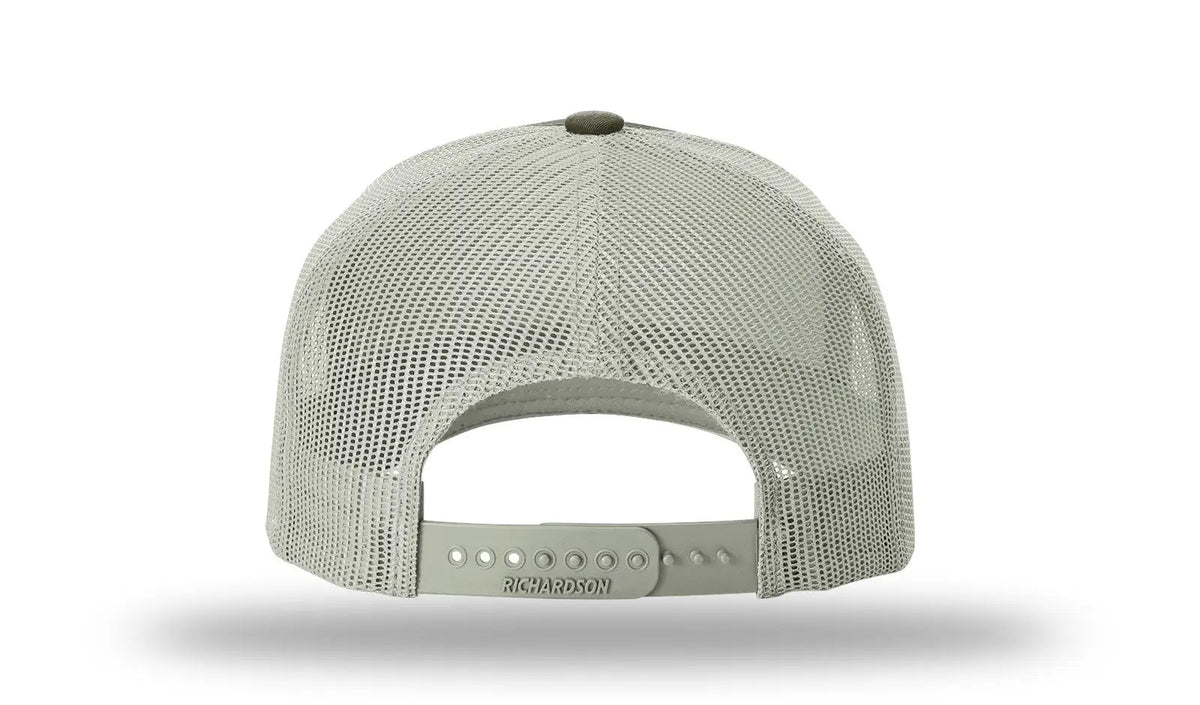 Richardson 112fp Five Panel Trucker Cap - Beetle Quarry