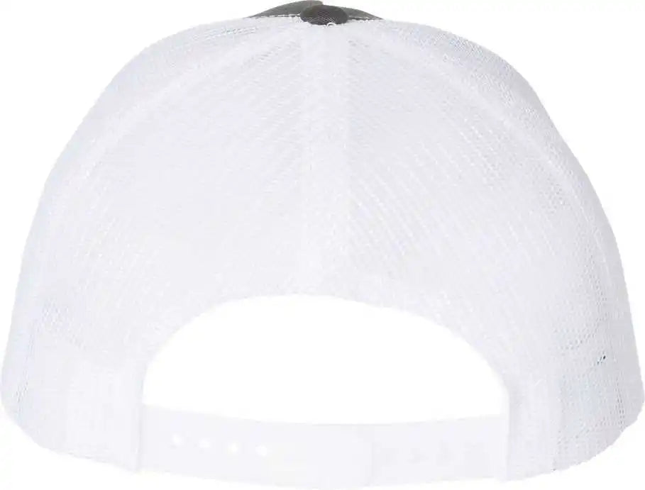 Richardson 112fp Trucker Caps Charcoal White Dark Gray / Osfm