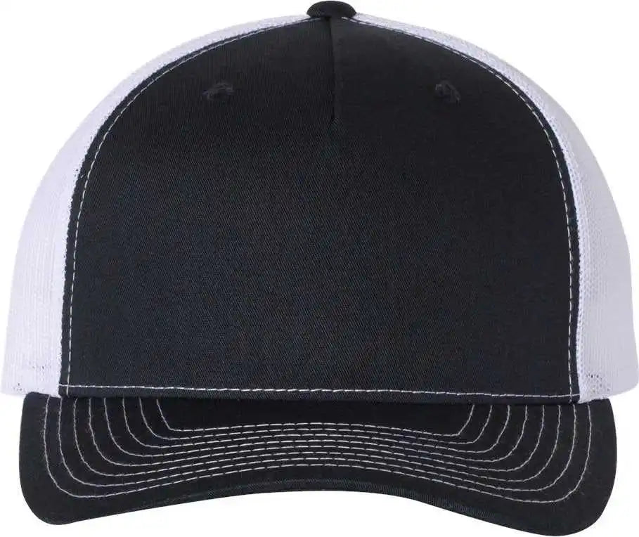 Richardson 112fp Trucker Caps Navy White / Osfm