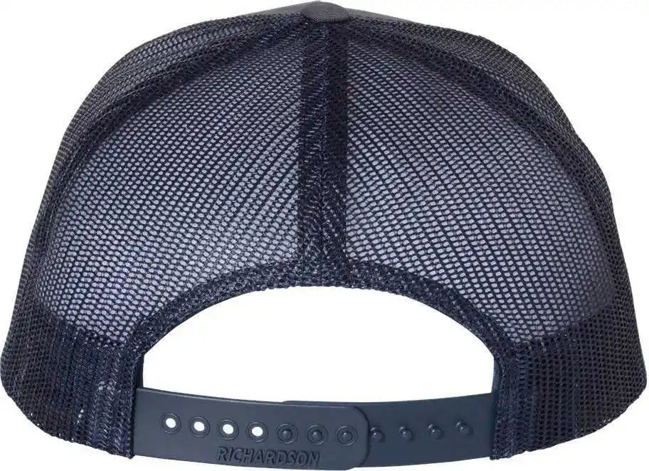 Richardson 112fp Trucker Caps Ombre Blue Navy Gray / Osfm