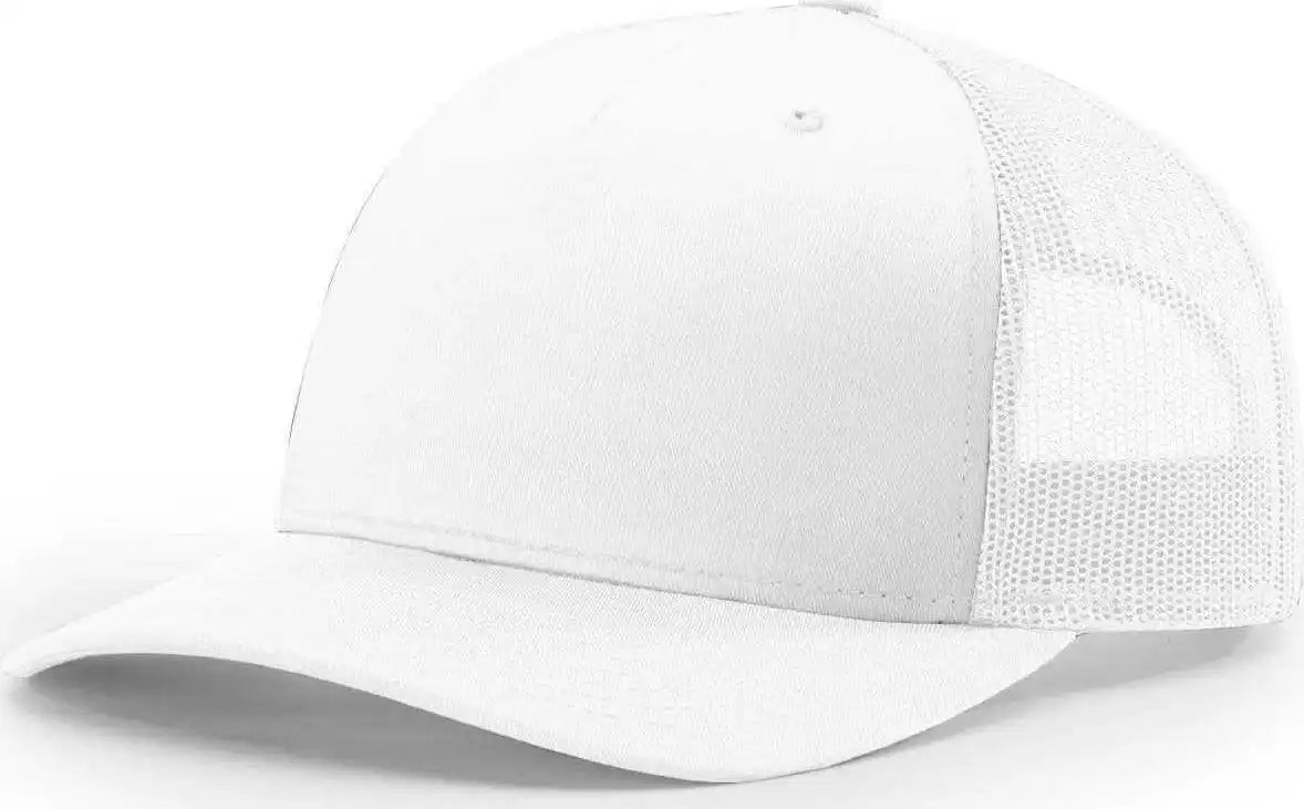 Richardson 112fp Trucker Caps White / Osfm