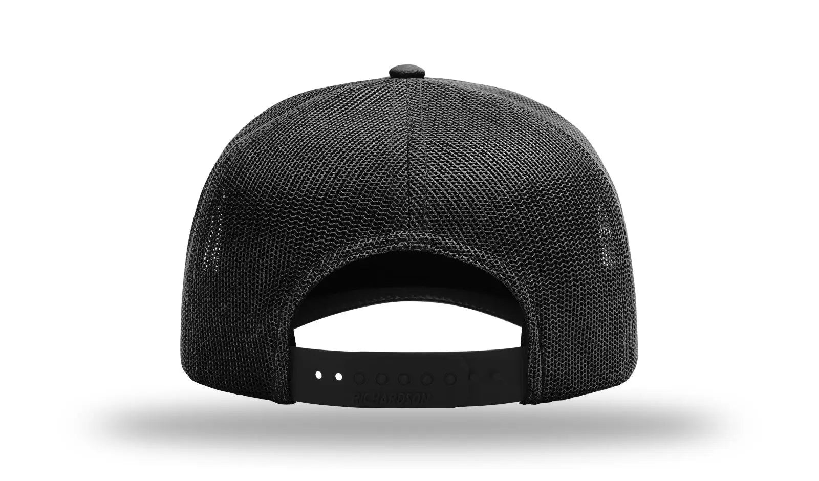 Richardson 112fpc Five Panel Champ Trucker Cap - Black