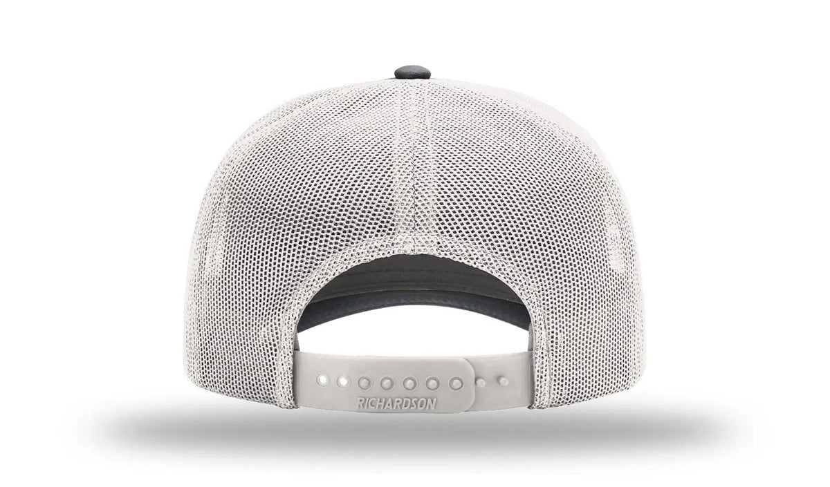 Richardson 112fpc Five Panel Champ Trucker Cap - Charcoal Ice Gray - Dark Light / Osfm