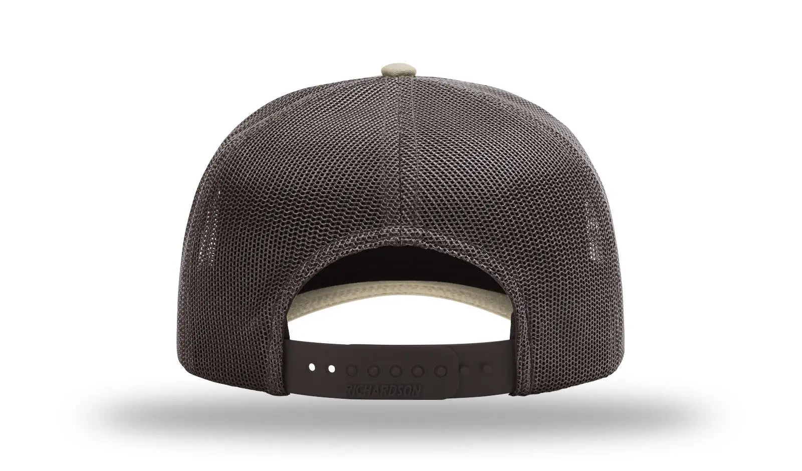 Richardson 112fpc Five Panel Champ Trucker Cap - Khaki Coffee