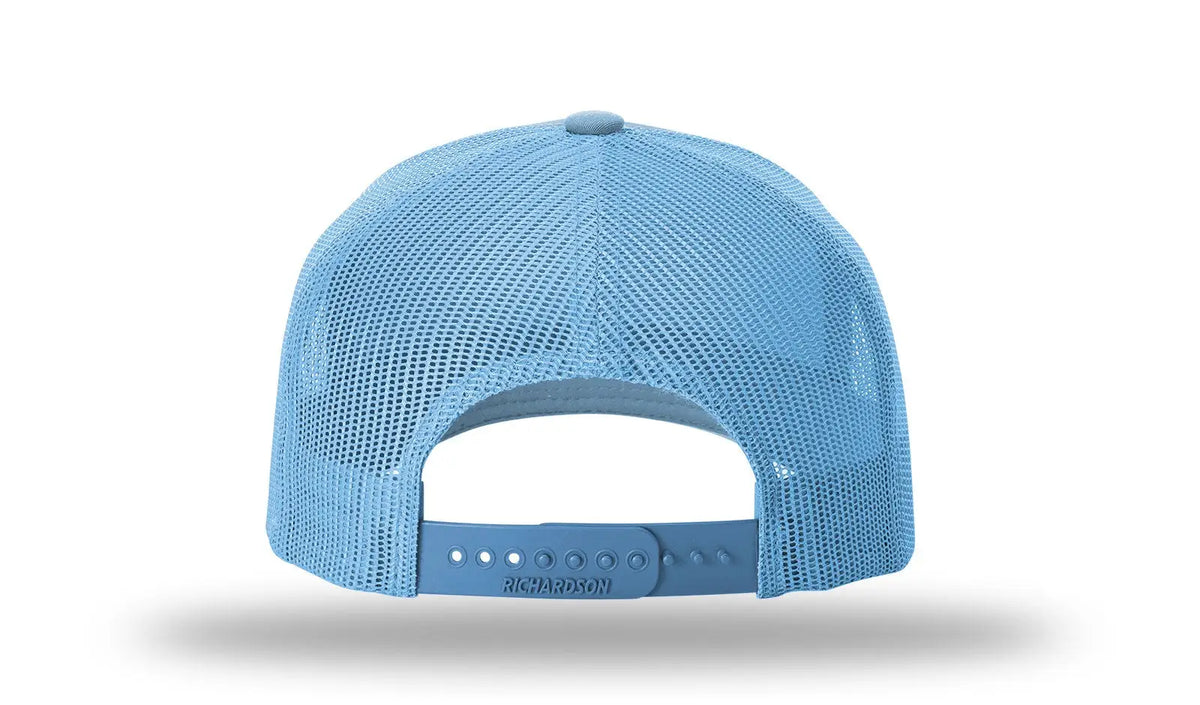Richardson 112fpr 5 Panel Rope Trucker Caps - Colubia Blue Navy - Columbia / Osfm