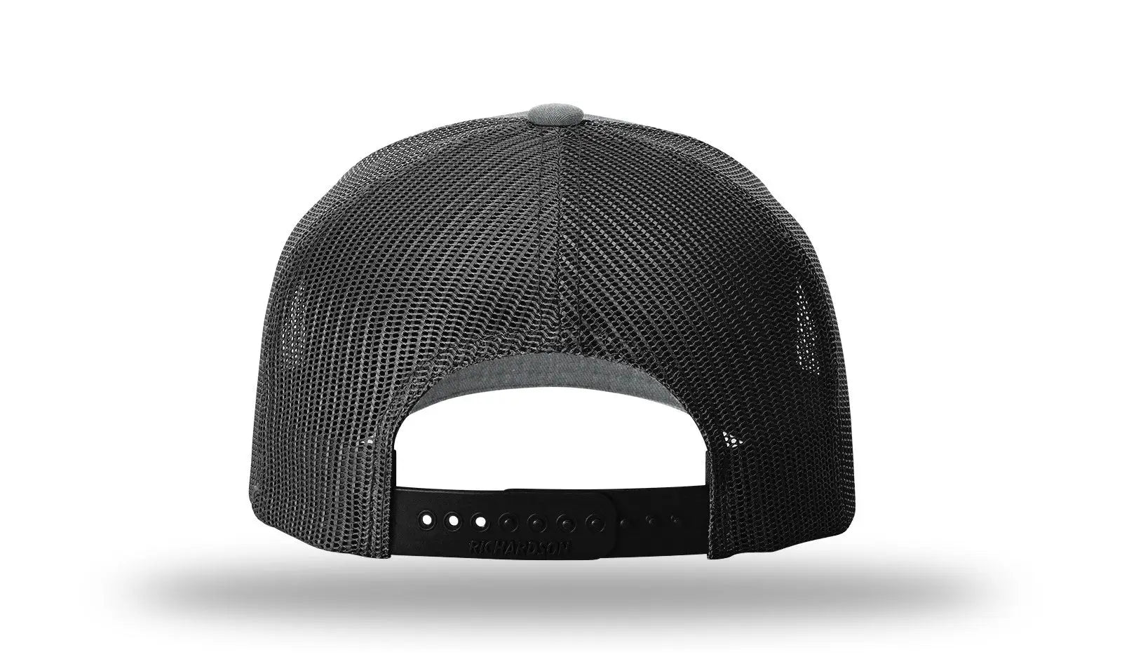 Richardson 112fpr 5 Panel Rope Trucker Caps - Gray - Heather Black / Osfm