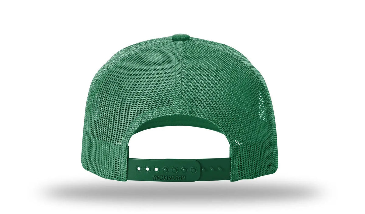 Richardson 112fpr 5 Panel Rope Trucker Caps - Kelly White - Osfm