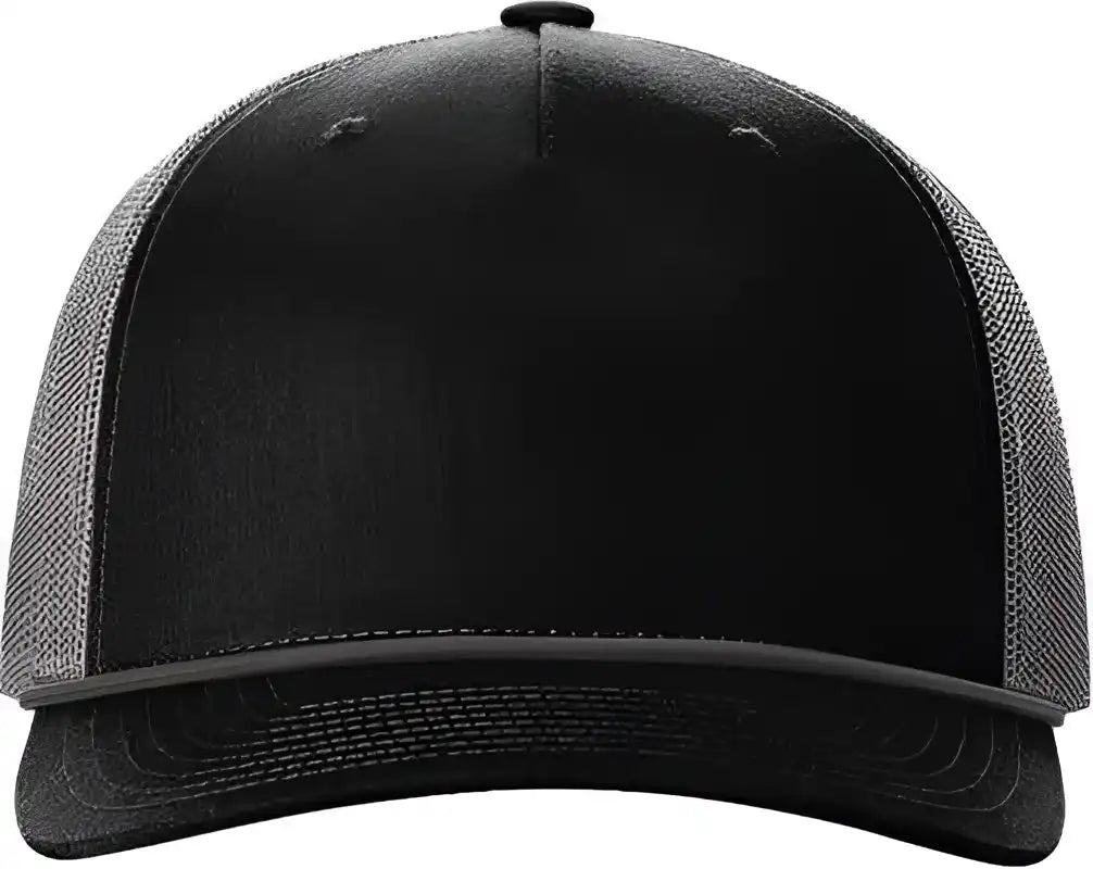 Richardson 112fpr Rope Trucker Caps Black Charcoal / Osfm
