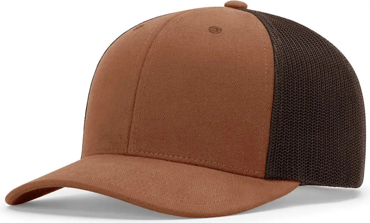 Richardson 112ln Lined Trucker Cap - Autumn Brown