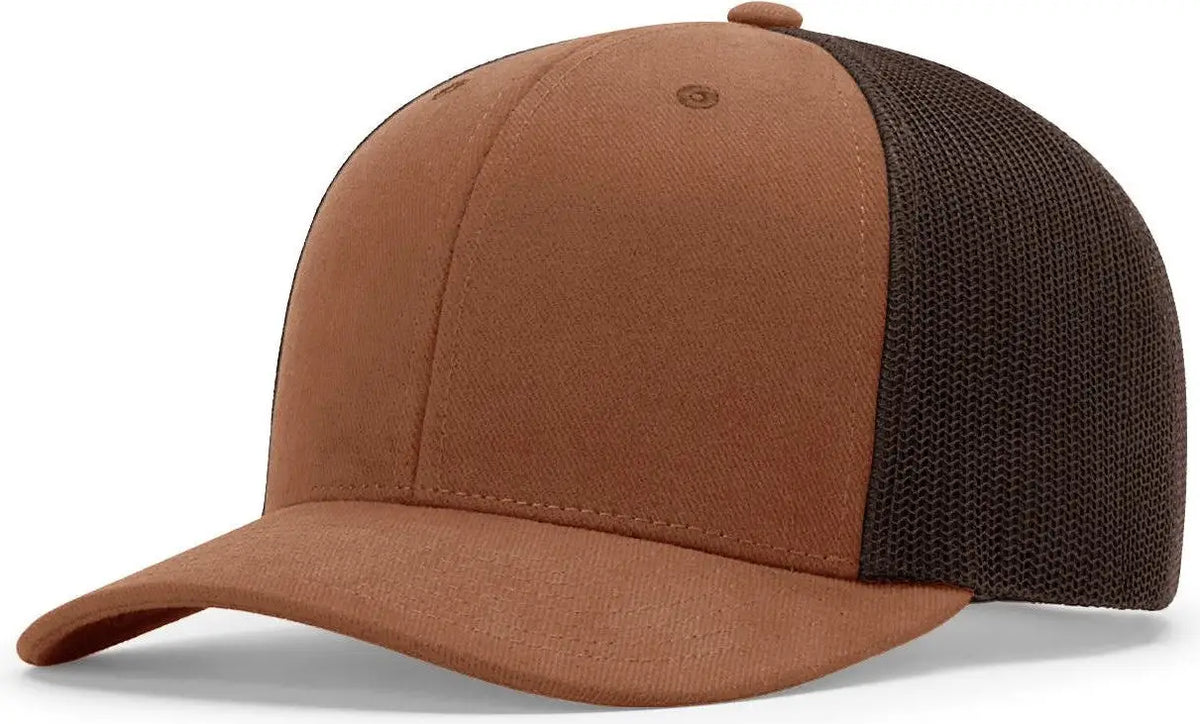 Richardson 112ln Lined Trucker Cap - Autumn Brown - Osfm