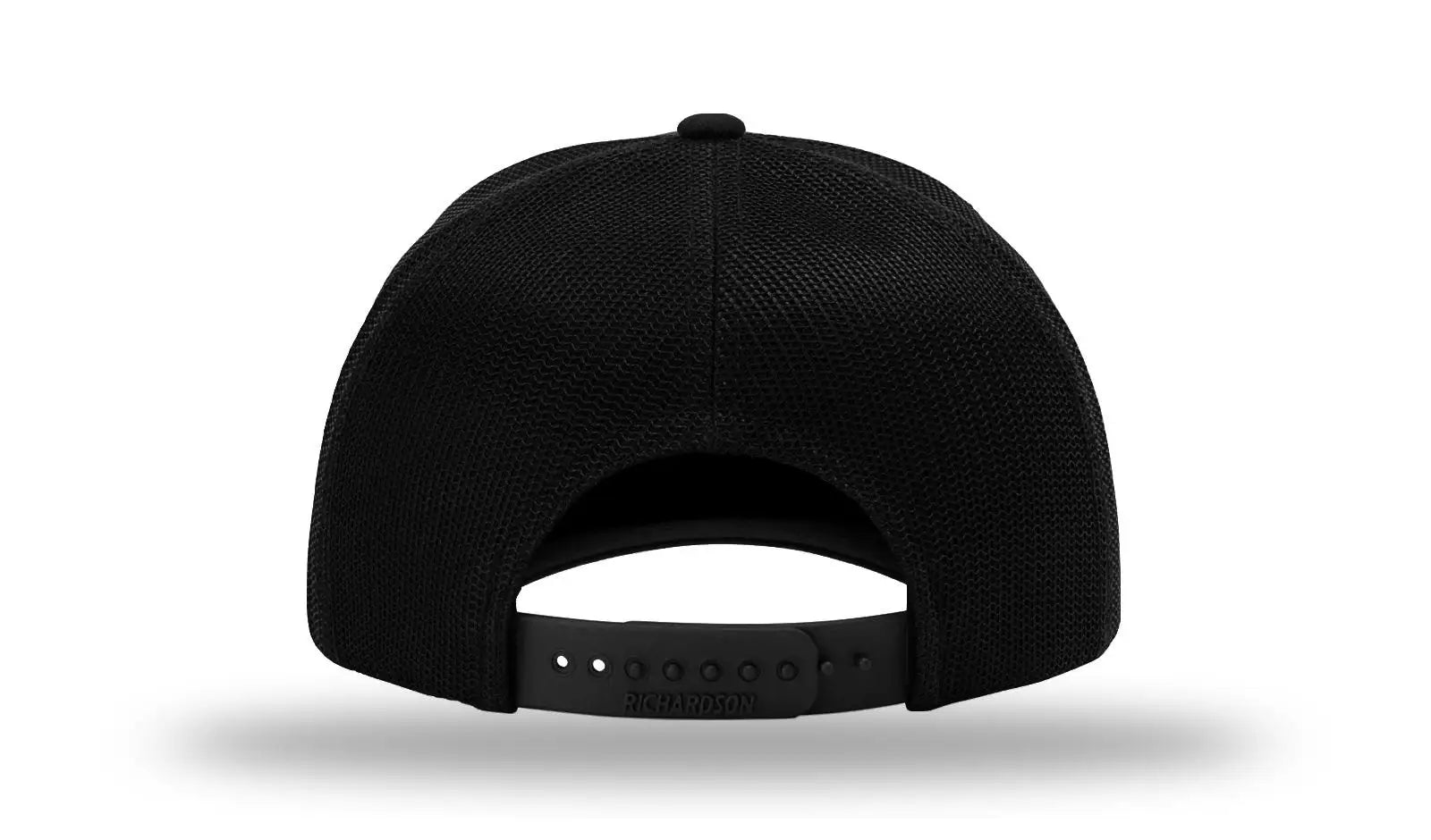 Richardson 112ln Lined Trucker Cap - Black - Osfm