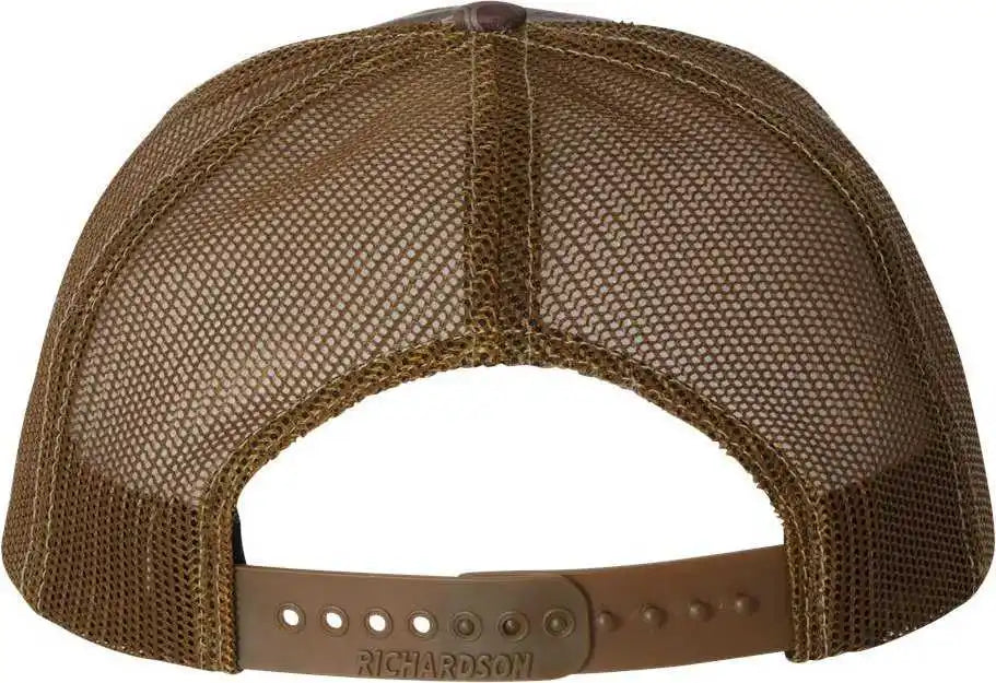 Richardson 112p Patterned Snapback Trucker Caps Kryptek Highlander Buck / Osfm