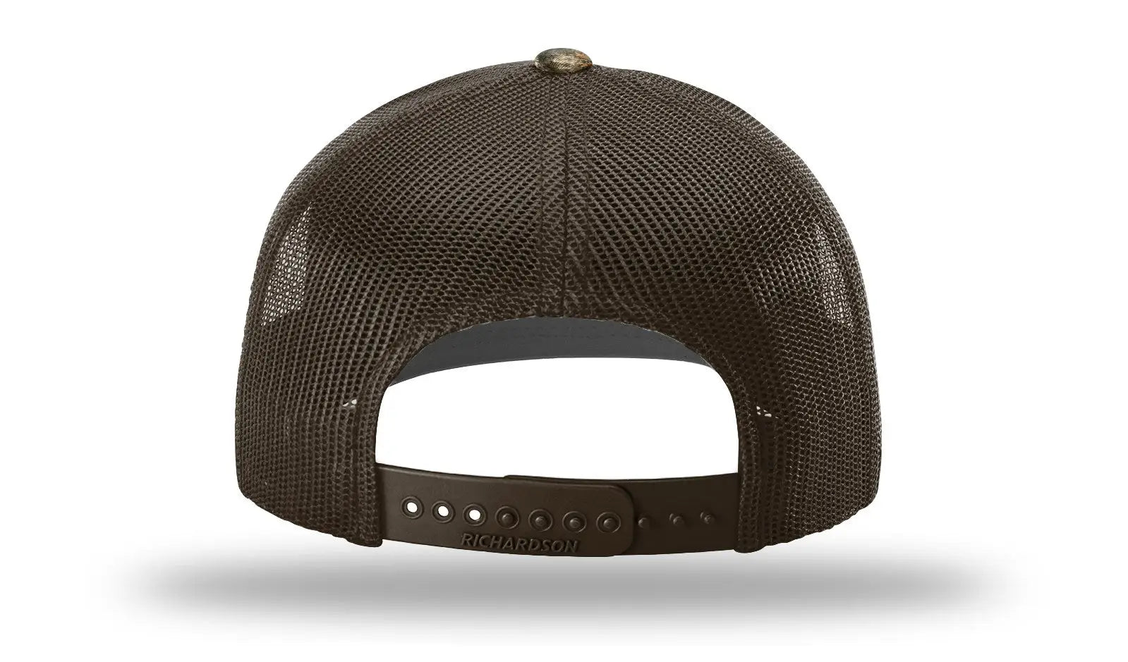 Richardson 112p Printed Trucker Cap - Realtree Edge Brown