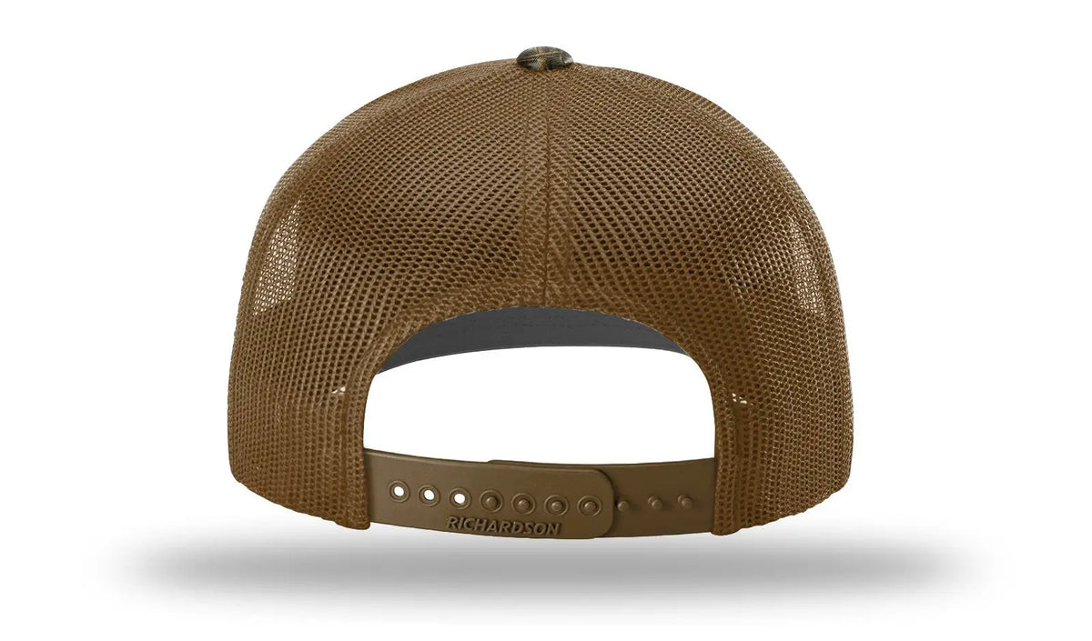 Richardson 112p Printed Trucker Cap - Realtree Max-7 Buck - Osfm