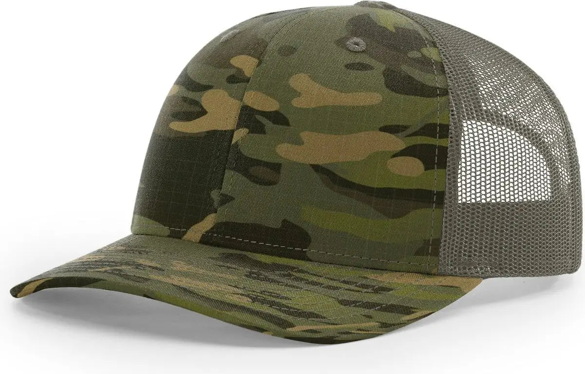 Richardson 112pt Printed Tactical Cap - Multicam Tropic Loden