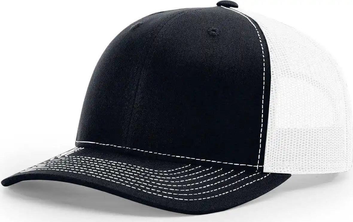 Richardson 112re Recycled Mesh Back Trucker Caps Navy White / Osfm