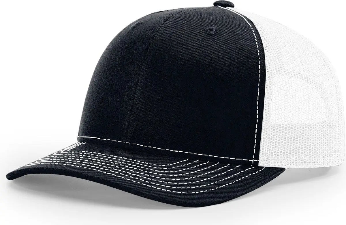 Richardson 112re Recycled Trucker Cap - Navy White - Osfm