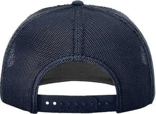 Richardson 112wf Oil Cloth Trucker Caps - Navy - Osfm