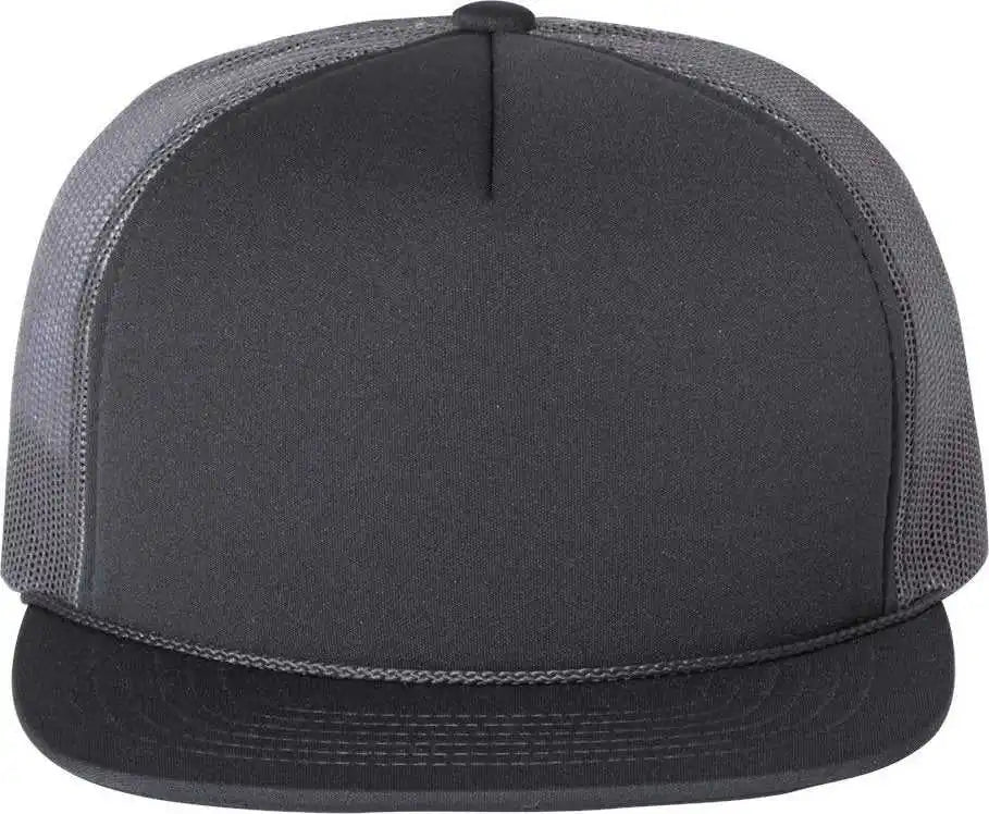 Richardson 113 Foam Trucker Caps Charcoal Dark Gray / Osfm