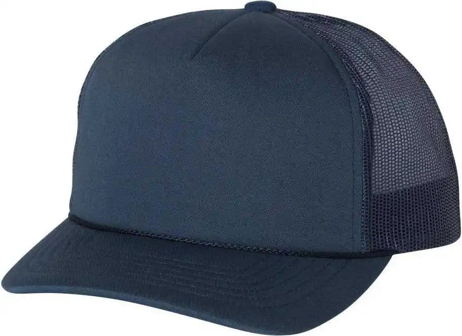 Richardson 113 Foam Trucker Caps Navy / Osfm