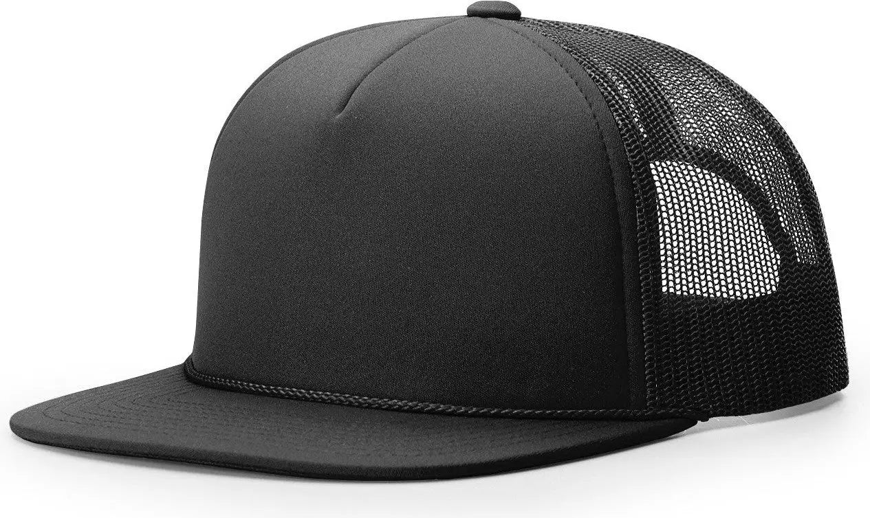 Richardson 113 Foamie Trucker Cap - Black