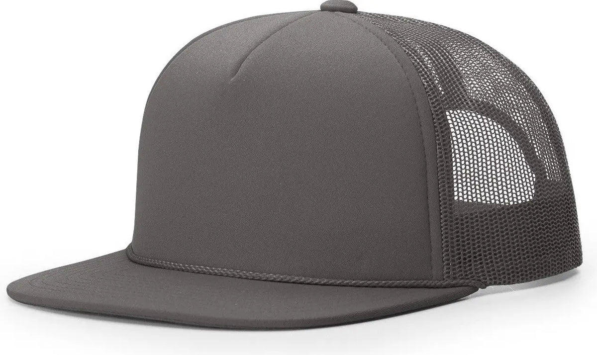 Richardson 113 Foamie Trucker Cap - Charcoal - Dark Gray / Osfm