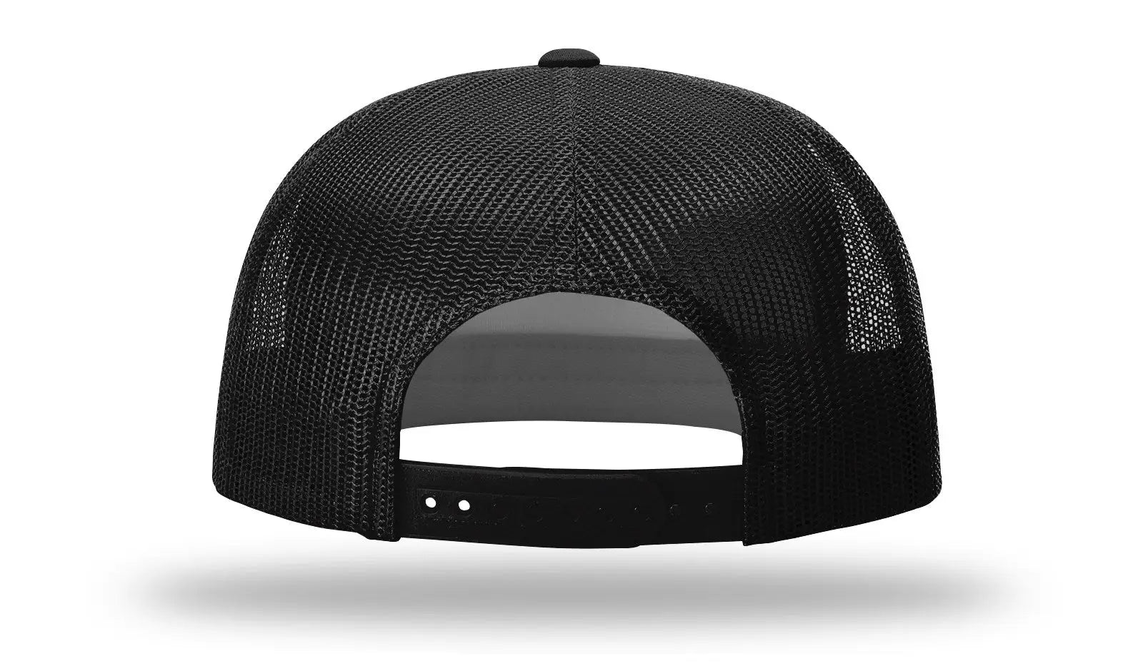 Richardson 113 Foamie Trucker Cap - White Black