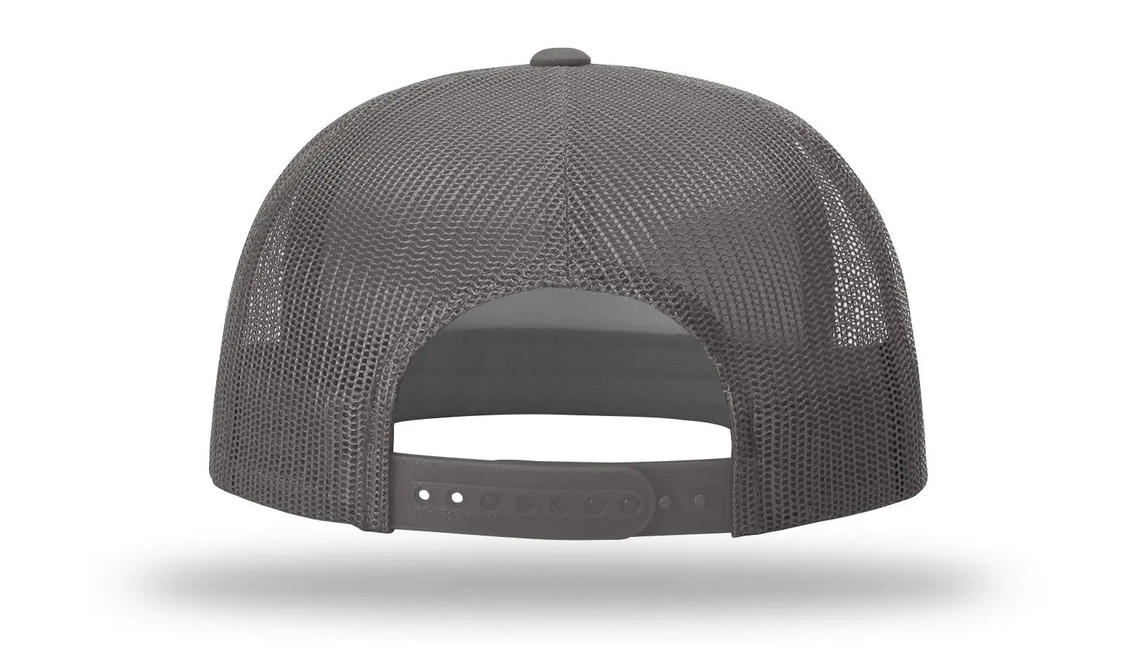 Richardson 113 Foamie Trucker Cap - White Charcoal - Dark Gray / Osfm