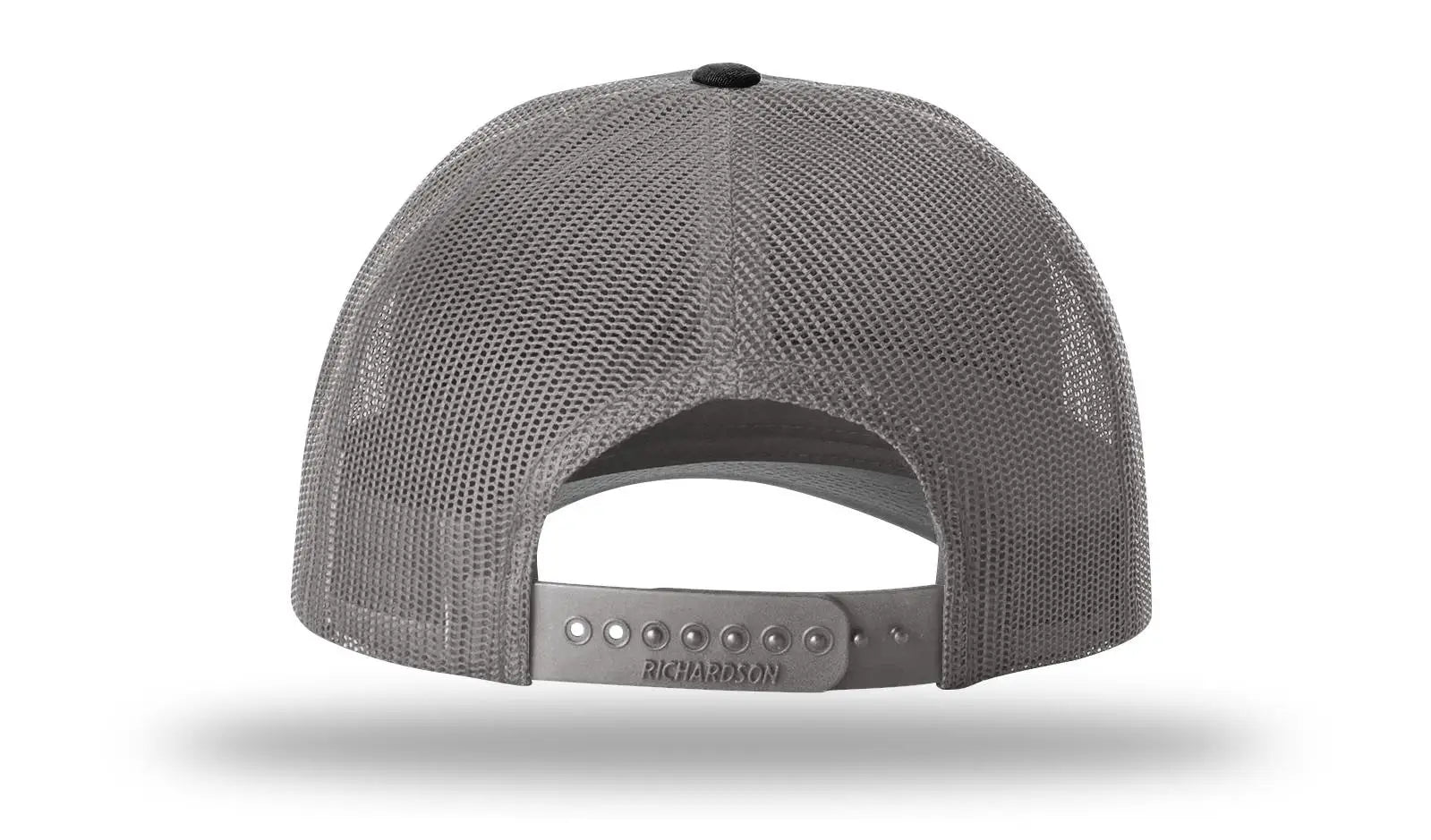 Richardson 115 Low Pro Trucker Cap - Black Charcoal