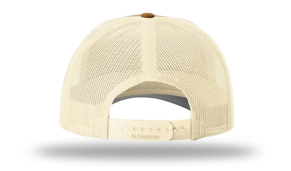 Richardson 115 Low Pro Trucker Cap - Caramel Birch - Md-lg