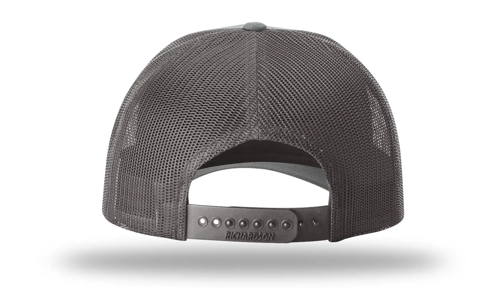 Richardson 115 Low Pro Trucker Cap - Heather Gray Dark Charcoal - Md-lg