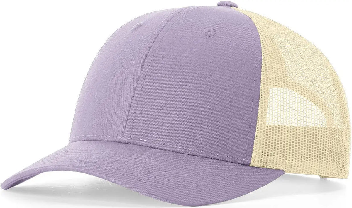 Richardson 115 Low Pro Trucker Cap - Lilac Birch - Md-lg