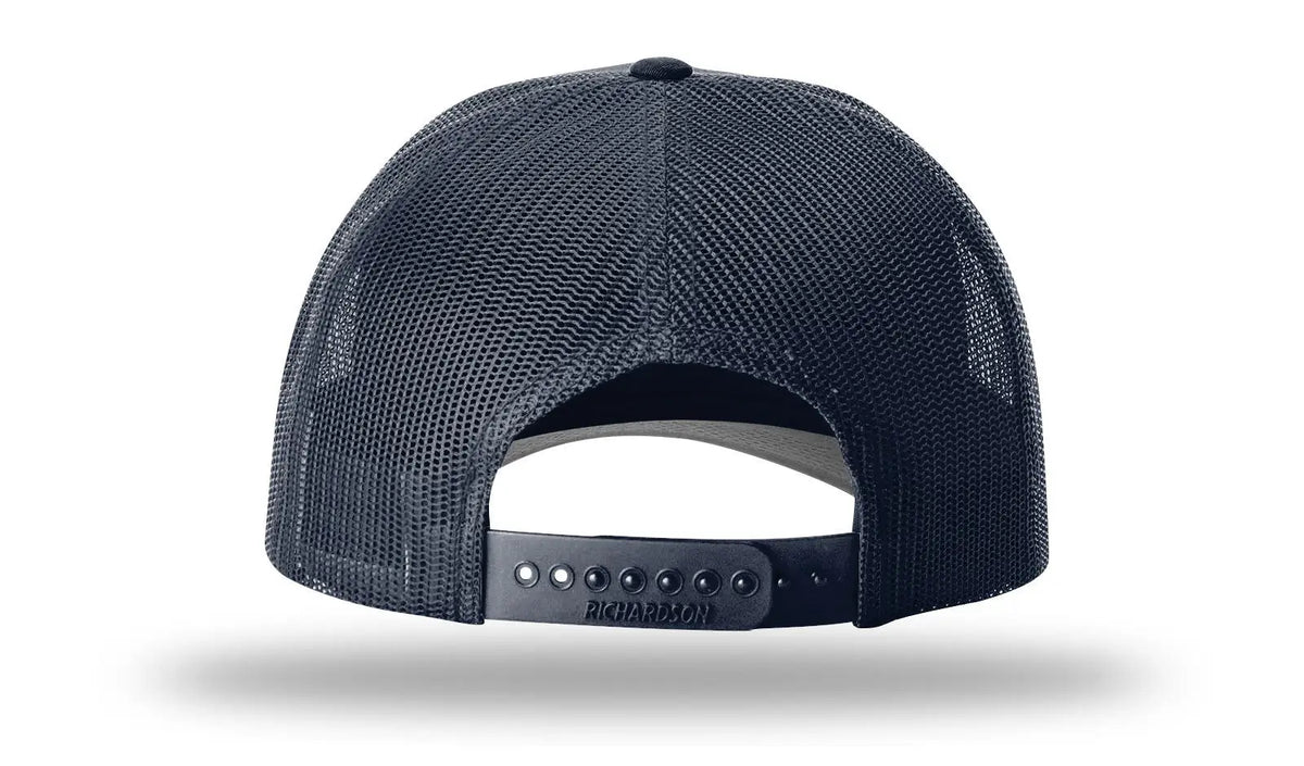 Richardson 115 Low Pro Trucker Cap - Navy - Md-lg