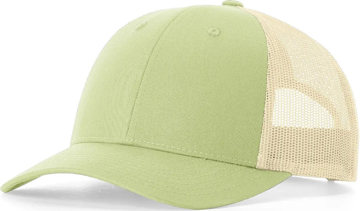 Richardson 115 Low Pro Trucker Cap - Patina Green Birch