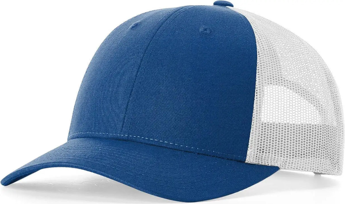 Richardson 115 Low Pro Trucker Cap - Royal Heather Light Gray