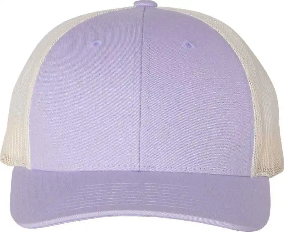 Richardson 115 Low Pro Trucker Caps Lilac Birch