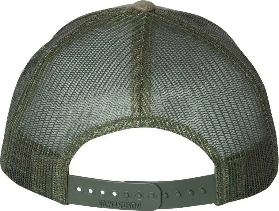 Richardson 115 Low Pro Trucker Caps - Loden