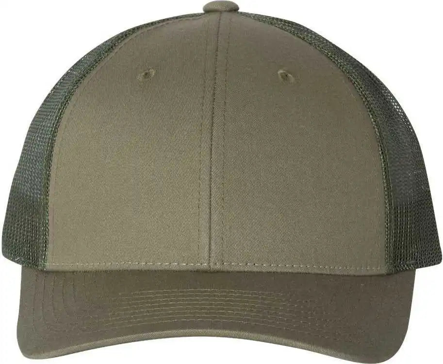 Richardson 115 Low Pro Trucker Caps - Loden