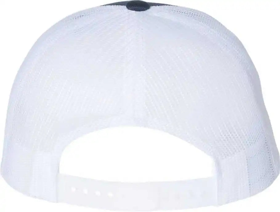 Richardson 115 Low Pro Trucker Caps - Navy White