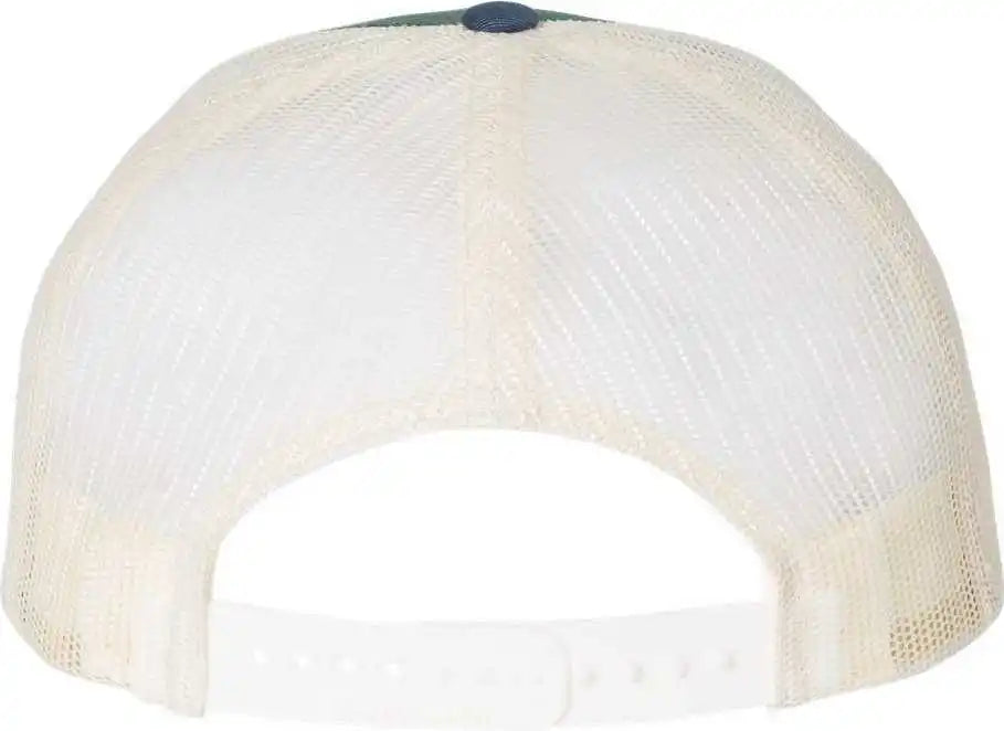 Richardson 115 Low Pro Trucker Caps Spruce Birch Light Navy