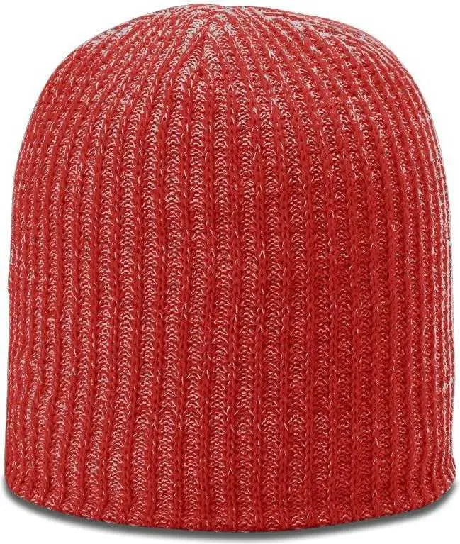 Richardson 127 Melange Beanies - Red